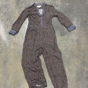Anthropologie Multicolor Patterned Jumpsuit